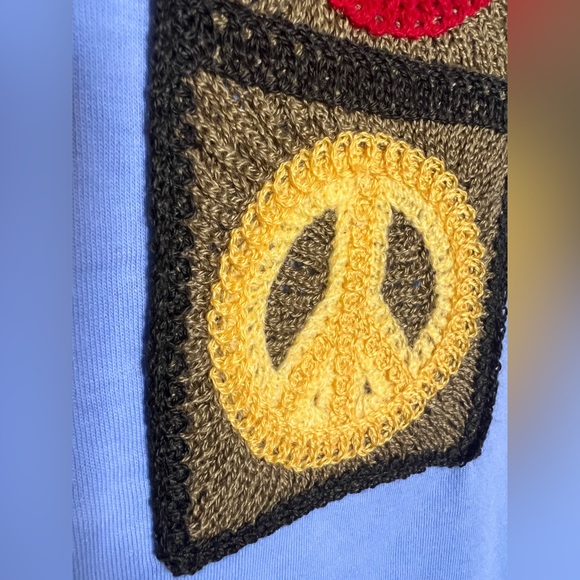 🌈 NWT! Peanuts Keep On Smiling Blue Tee - Picture 6 of 10